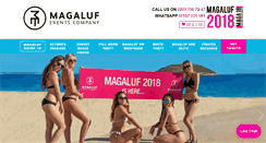Desktop Screenshot of magalufevents.com
